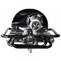 Sistema de escape baja california con cono cromado EMPI