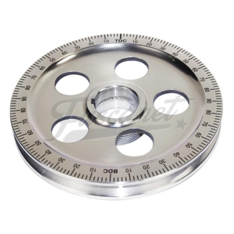 Polea Cigueñal EMPI Graduada std huecos g/ negros