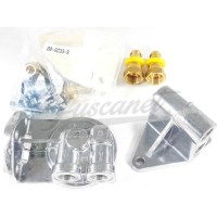 Radiador aceite racing 8 pasadas Universal, kit