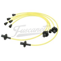 Cables Bujía 7mm centro metálico amarillo EMPI