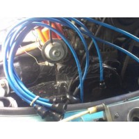 Cables de bujía 7mm EMPI Siliconados Azul