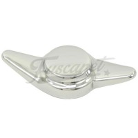 Tazas cromadas 2 aspas 