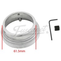 Tazas cromadas 2 aspas 