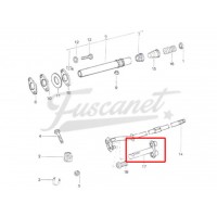Tubo inferior de columna para GOL, Parati, Saveiro