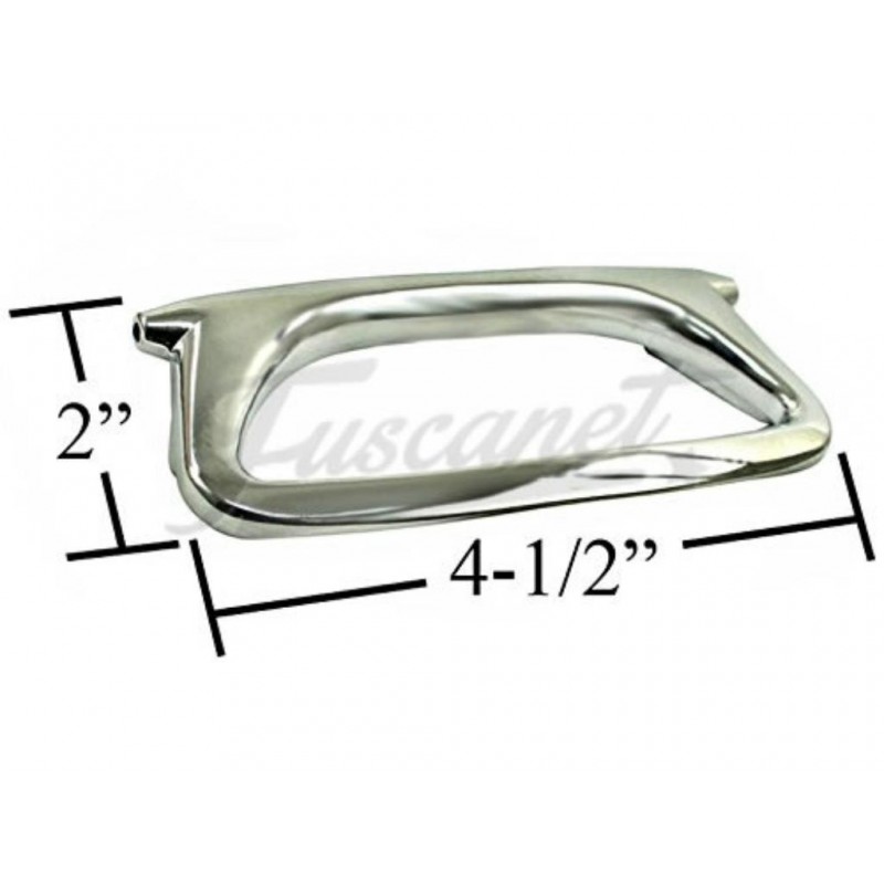 Tiradores de puerta cromados EMPI