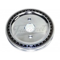 Polea cigueñal acero pesada con retén STD EMPI