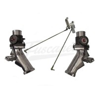 Kit 2 cuerpos inyeccion fusca 40mm completo 1600