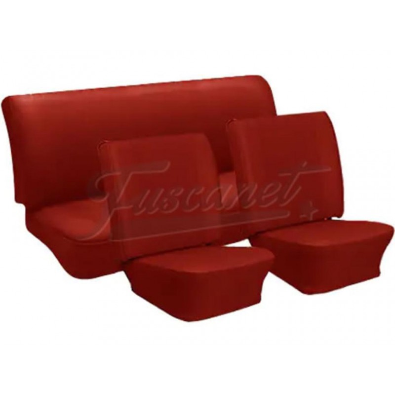 Tapizado de asientos rojo 58-64 TMI