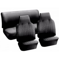 Tapizado de asientos negro Fusca alemán 74-76 TMI