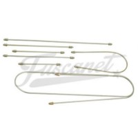 Línea Caños Metal Completa freno VW Fusca todos