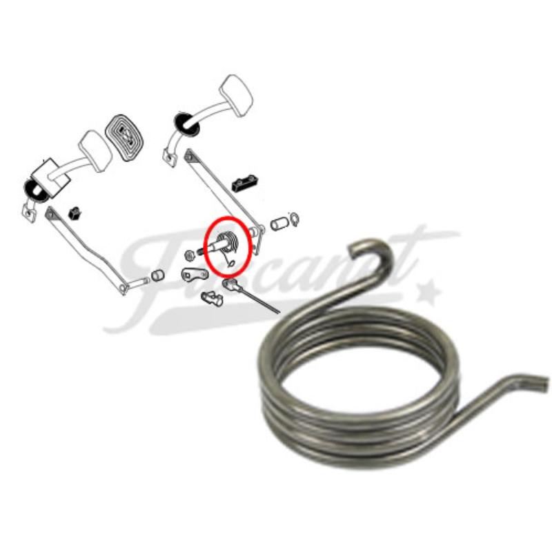 Resorte de pedal de freno para Kombi Resorte de pedal de freno para Kombi