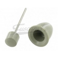 Perilla lanza agua / limpia parabrisa clásico gris