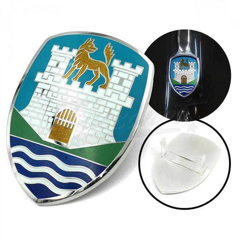 Emblema Wolfsburg 7 colores VW 1200