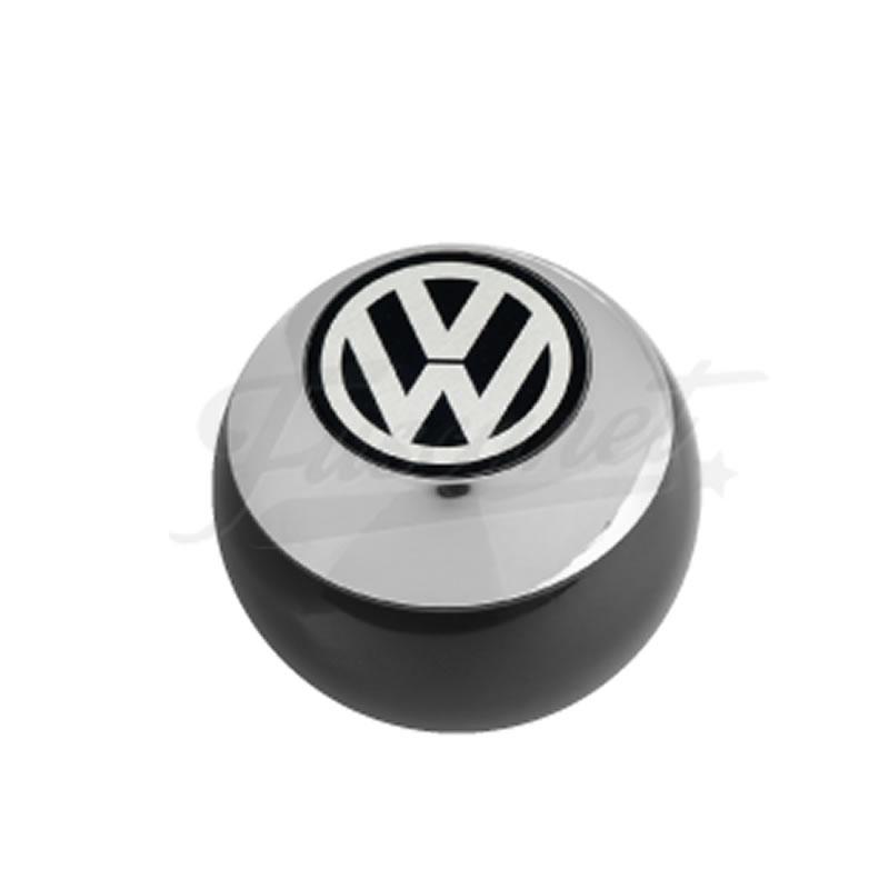 Pomo palanca lujo emblema vw negro