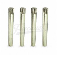 Perno de bisagra de puerta medida original 8mm Fusca x 4 Perno de bisagra de puerta medida original 8mm Fusca x 4