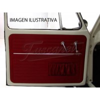 Tapas Forros Panel Puerta Rojo Turin VW Fusca ../77 