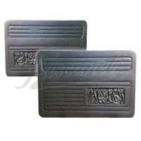 Panel Tapizado Puerta VW Fusca Gatillo 2 bolsillos Par Panel Tapizado Puerta VW Fusca Gatillo 2 bolsillos Par