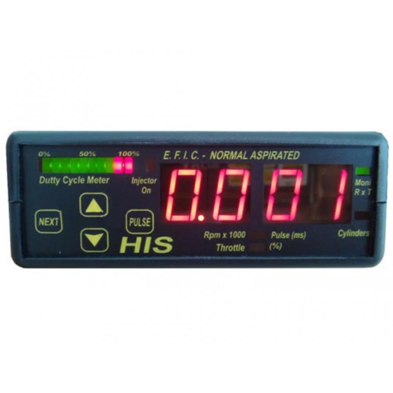Controlador de inyección electrónica hispro con panel