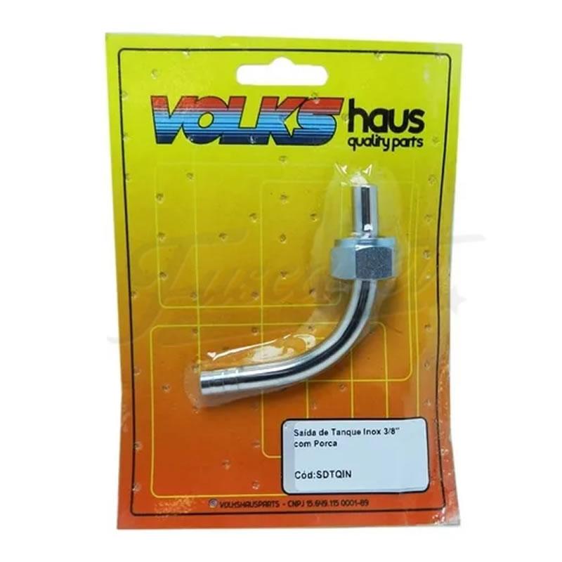 Salida tanque inox para inyeccion