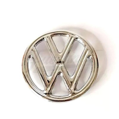 Emblema logo VW redondo metalico Fusca